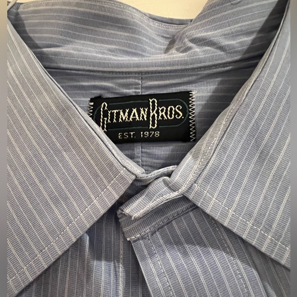 Gitman Brothers Men’s long sleeve shirt size 19-34 - Picture 2 of 3